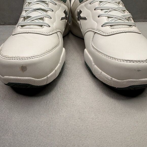 Womens Sz 11.5 KURU Kinetic 2.0 Shoes White/Teal Anti-Slip Work Support Sneakers - Picture 8 of 9